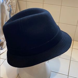 Black H&M Divided wool Fedora style hat